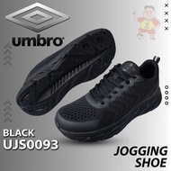 Umbro Original Running Shoes Training Shoes Jogging Shoe Outdoor Kasut Sukan Kasut Lari UJS0093 Blac