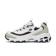 SKECHERS Mens and Womens Shoes D Lites Sports Running Shoes Retro Versatile Trendy Dad Shoes Couple 
