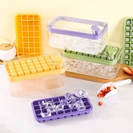 Ice Box Press Ice Tray Frozen Ice Cube Mold Decompression Ice Cube Storage Box Ice Tray Household