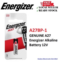GENUINE A27 Energizer Alkaline Battery 12V - A27BP-1