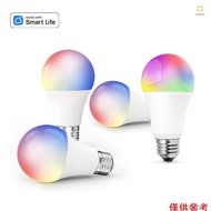 (andoer)Smart Light Bulb Tuya BT WiFi Bulbs Color Changing Dimmable 9W 800 Lumens 2700-6500K RGB LED