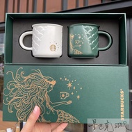 Starbucks 50th Anniversary 355ml Anniversary Goddess Mug Pair Cup Couple Wedding Gift Coffee Water Cup