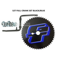 Bicycle GT Crank BMX Basikal 44T 52T 60T OPC Crank Full Crank Set bicycle