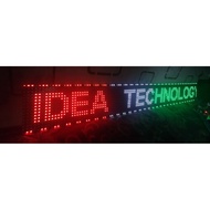 Running text, running advertising text, advertising board, running text lights, p10 panels, 1 - 12 p