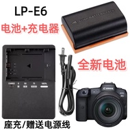 Suitable for Canon EOS 7D 7D2 60D 60Da 70D 80D 90D Camera Battery+Charger LP-E6