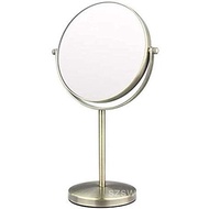 Mirrors Table， Vanity Simple and Stylish Double-Sided 3 Times Magnifying Glass Tabletop D8HX