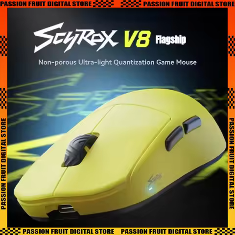 Scyrox V8 Lightweight 36g Wireless Mouse 8K PAW3950 Comfortable Feel E-Sports Gaming Mouse Customize