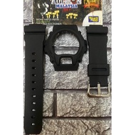 BNB CUSTOM (TALI TEBAL) DW6900 BB1 ALL BLACK  + BUCKLE JAPAN