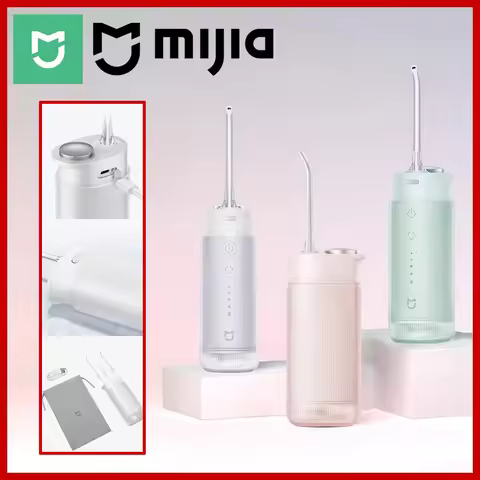 MIJIA Portable Oral Irrigator F400,4 Modes,200mL Water Tank,1700 Time/m Water Spray,Retractable Cord