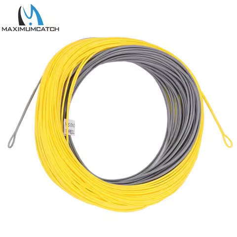 Maximumcatch Windcutter Fly Line WF Floating With Welded Loops Delicate in Wind 100FT 4-8WT Weight F