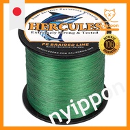 HERCULES PE Line Fishing Line 4-braid 15 Colors Fishing Line Long-Distance PE X4 Line Strong Backbon
