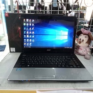 Acer รุ่น aspire 4750 มือสอง  i5 2410 M 2.30 GHz Ram 8  สภาพ สวยๆ ลื่น ใช้งานปกติ