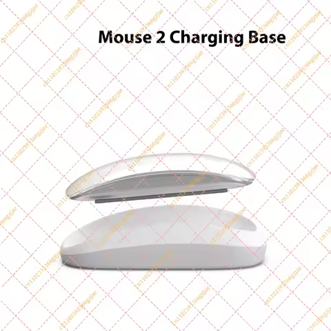 Charging Dock for Apple Magic Mouse 2, Ergonomic Wireless Charging Pad with Raised Height, Replaceme