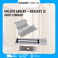 Em Lock 600lbs+Bracket ZL Magnetic Door Lock Magnet Lock