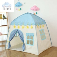 OXTRWZ Portable Children's Play House Tent Foldable Tents Pink Flowers Teepee House Folding House Creative Kids Toys