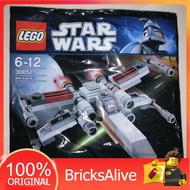 [BricksAlive] STAR WARS Vintage Mini X-wing X Wing Polybag MISP (30051)