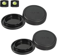 Body Cap &amp; Rear Lens Cover for Canon EOS M50 Mark II M200 M100 M50 M6 Mark II M6 and More Canon EF-M Mount Camera and Lens