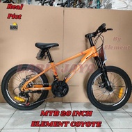 ELEMENT COYOTE 21 SPEED 20 INCH MTB MOUNTAIN BIKE, THE LATEST BY ELEMENT MOUNTAIN BIKE
