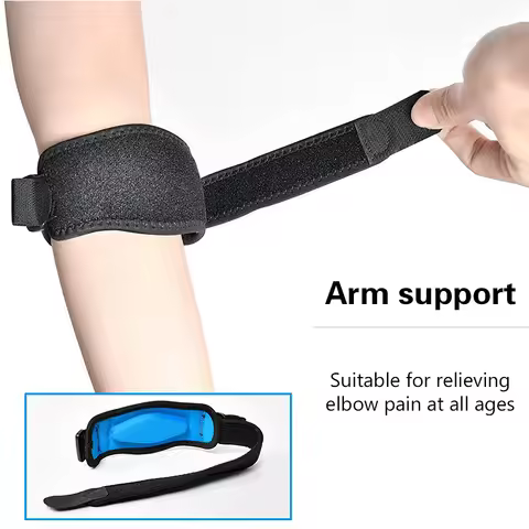 Adjustable Elbow Support Basketball Tennis Golf Elbow Support Strap Elbow Pads Lateral Pain Syndrome