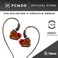 7HZ Salnotes IEM | 7HZ x Crinacle Zero: 2 | 10mm Dynamic Driver IEM | In-Ear Monitor, Earbuds | PCMO