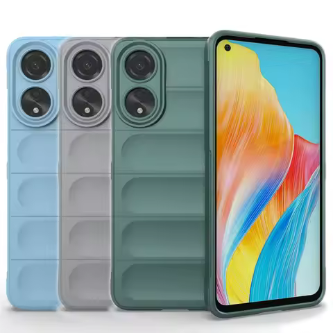 Airbag Anti-drop case For OPPO A78 A58 A17 A57 A77 A36 A76 A96 Hybrid Shockproof Armor Heavy Duty Co