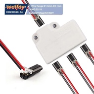 YOLANDA Wire Splitter Connector, 18~22AWG Pluggable Quick Splice Terminals, 2P LED Connectors