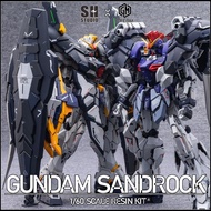 【魯巴夢想飛船】SH STUDIO X GMD PG 1/60 SANDROCK 沙漠 鋼彈 GK 白模 模型 帶骨架