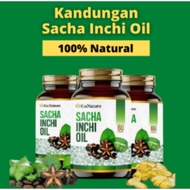 Sacha inchi oil original /Go nature 60 biji(Promosi terhad)/Spot inventory