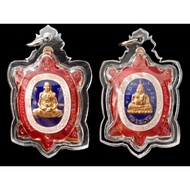 双面佛牌 龙婆柳 龙婆留 善加财 双面佛牌  招财清债龟佛牌（sangkazai）（快速招财 还清欠债 衣食无忧 无负债） (百万财龟）lP Liew （龙婆柳）