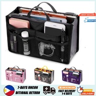 Bag Organizer Tote Pouch Purse Organizer Insert Felt Bag Organizer Travel Makeup Bag Insert Handbag