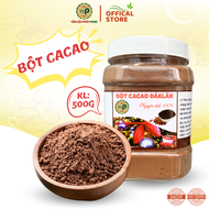 Bột CACAO nguyên chất Đăk Lăk Tân Lộc Phát Food 500g CACAO organic thơm ngon bổ dưỡng đậm đà không c