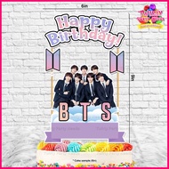 BTS Birthday Cake Topper