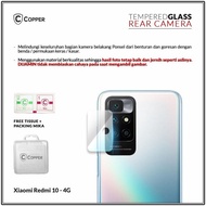 redmi 10 4g - copper tempered glass kamera