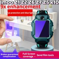 【Ready Stock】purple eye protection glass Tempered film for imoo Z1 Z2 Z3 Z5 Z6 Z7 X10 film watch pho