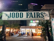 Night life in Bangkok Jodd Fairs Train Night Market