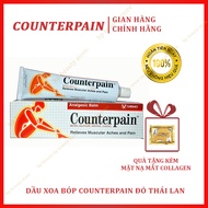 Dầu Xoa Bóp Counterpain Đỏ Thái Lan 60g - 120g Hỗ Trợ Giảm Đau Nhức Nhanh Chóng