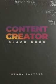 Buku Bisnis Content Creator Black Book - Denny Santoso