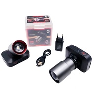 BEST SELLER Senter Kepala Zoom LED Laser Rechargeable 3 Mode 1000W Tahan 20 Jam/ Lampu Kepala LED La