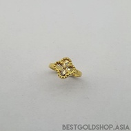 22k / 916 Gold Clover Leaf Ring