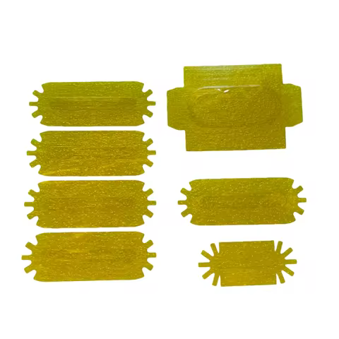 10/50pcs 7D Hifu Cartridge Yellow Sticker Patch Universal Ultrasonic Knife Cartridges Waterproof Fil