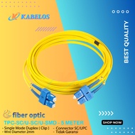 Patch Cord FO SC-SC 5M | Fiber Optic SC/UPC-SC/UPC Single Mode Duplex