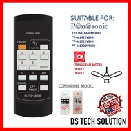 P@n@sonic KDK Ceiling Fan Remote Control [READY STOCK] Remote Control Replacement FOR F-M14E2VBHH F-M15E2VBHH F-M12D2VBH