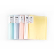 Candy Color A4 Information Book Test Paper Collection Book Music Score Folder Picture Book File Stor