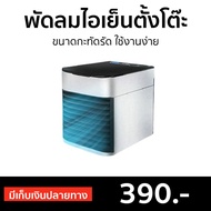 🔥ขายดี🔥 พัดลมไอเย็นตั้งโต๊ะ ขนาดกะทัดรัด ใช้งานง่าย - พัดลมแอร์เย็นๆ พัดลมไอเย็น พัดลมแอร์ ผัดลมไอเย