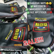 HONDA WAVE 110 125 100 MOTORCYCLE ORIGINAL JRP DRY CARBON SEAT COVER MAY TAHI  WITH STICKER &amp; ETIKETA cod