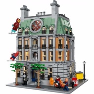Compatible Superhero Avengers Doctor Strange Supreme House Male Assembled Building Block Toys 76218