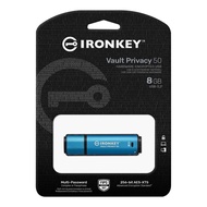 # Kingston IronKey Vault Privacy 50 Series - Encrypted USB Flash Drive # [8GB/16GB/32GB/64GB/128GB/2