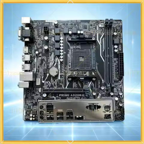 Used ASUS PRIME A320M-K AM4 mATX Motherboard A320 DDR4 HDMI VGA USB3.0 SATA3 Support AMD Ryzen CPU
