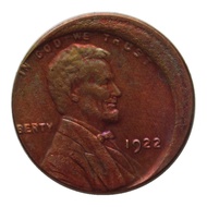 Antique Crafts American Lincoln Beauty Cent Wrong Coin 1922 Copper Material Hot-selling Commemorativ