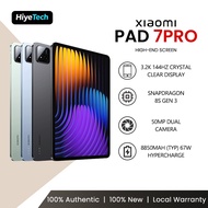 [Authentic] Xiaomi Pad 7 Pro Tablet 8+256G/12GB+512GB Snapdragon 8s Gen 3 50MP Main Camera 8850mAh